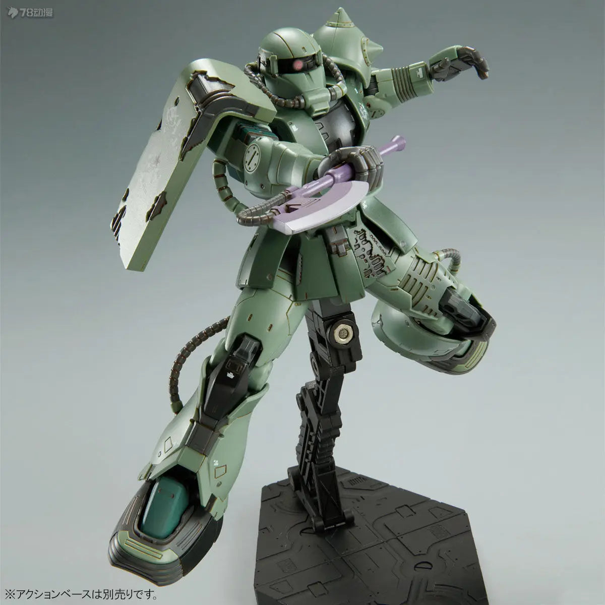 Weimei Wm Hg 1/144 Cucuruz Doans Zaku Ms-06f Battle Damaged Assembly Model Kit Action Figure Plastic Model Custom Toys Gifts