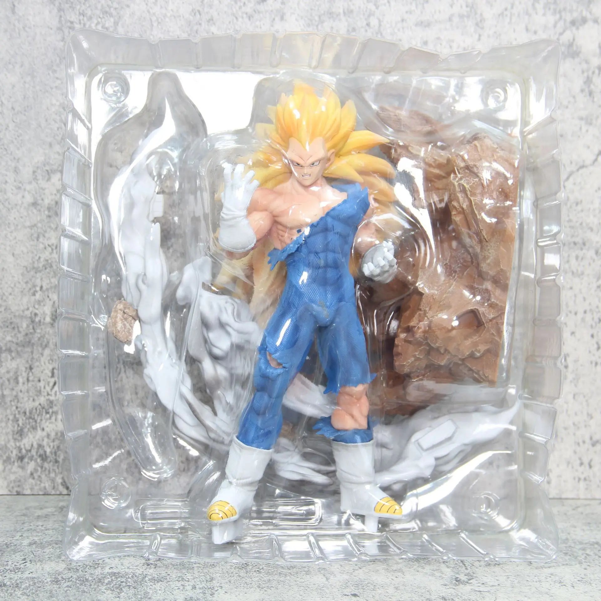 38cm Dragon Ball Anime Figure Super Saiyan Qilin Vegeta Qilin Wukong Figure  PVC Model Collection Toys friend birthday present