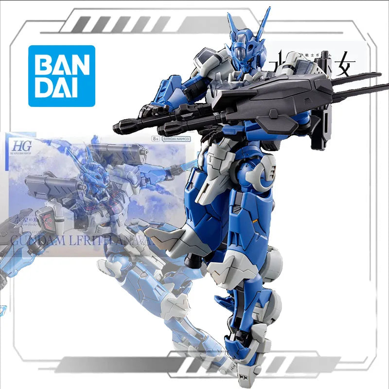 Bandai Original MODEL KIT GUNDAM HG PB 1/144  AERIAL LFRITH HEINGRA Anime Action Figure Assembly Model Toys Gifts for Boys
