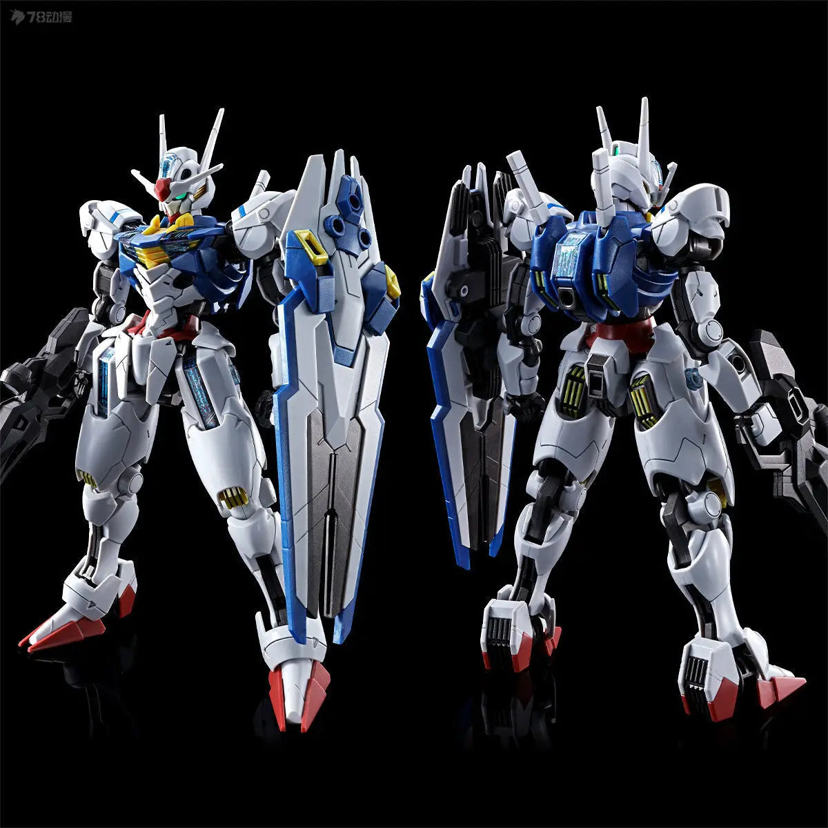 Bandai Original MODEL KIT GUNDAM HG PB 1/144  AERIAL LFRITH HEINGRA Anime Action Figure Assembly Model Toys Gifts for Boys
