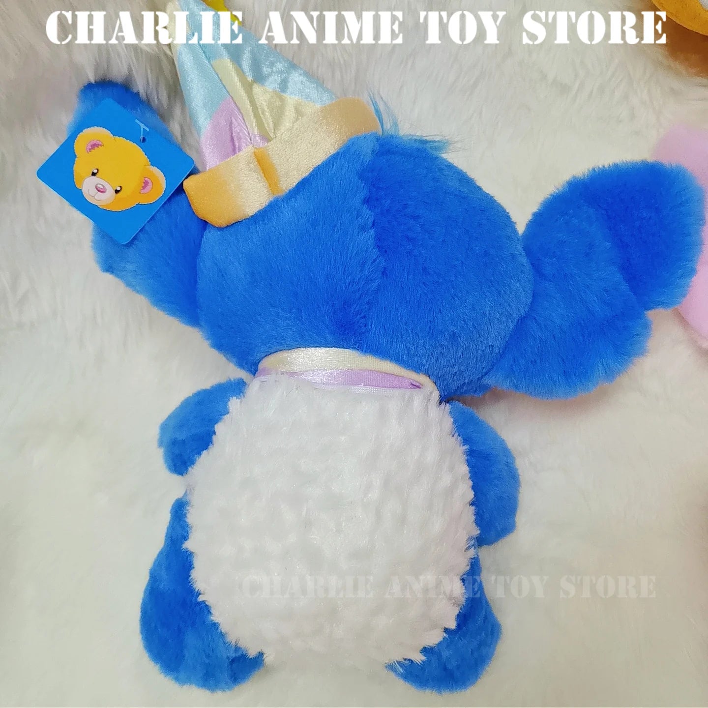 23cm Anime Stitch Plush Stuffed Toys Cartoon Cute Angel Plush Doll Children Birthday Christmas Gifts Couple Doll