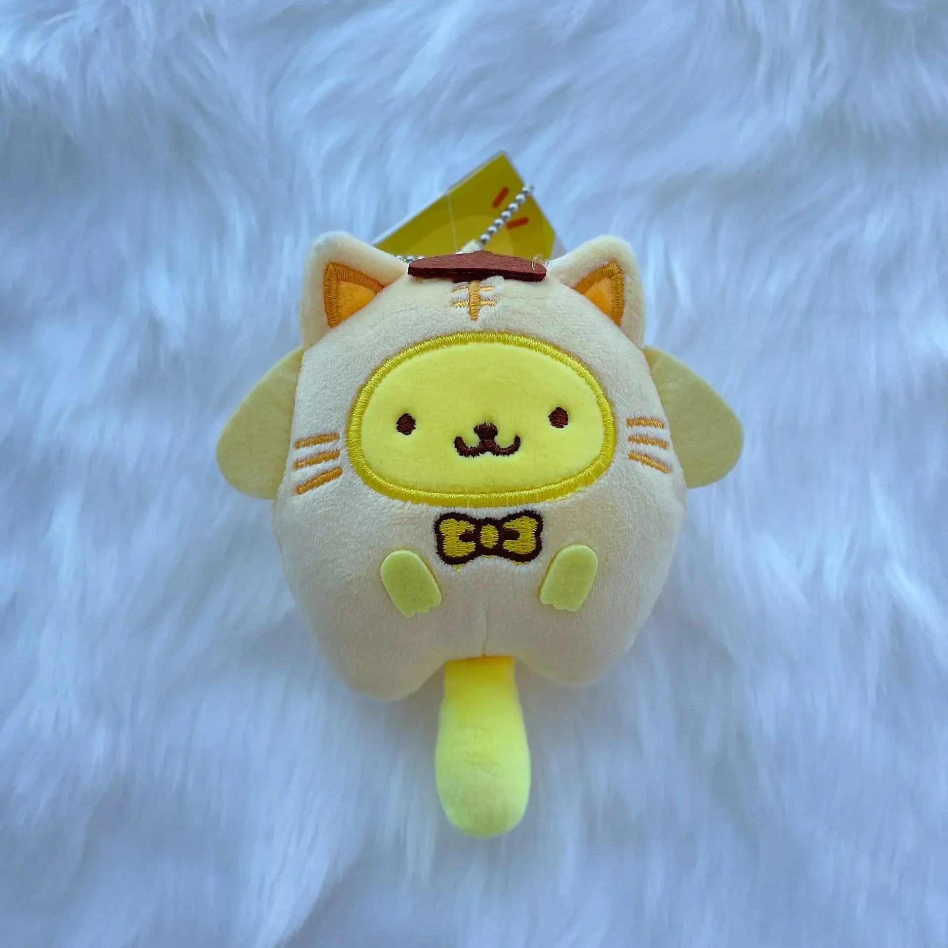 Sanrio Kuromi Cinnamoroll Melody Plush Toy Doll Anime Kawaii Doll Pendant Collection Children's Birthday Festival Gift