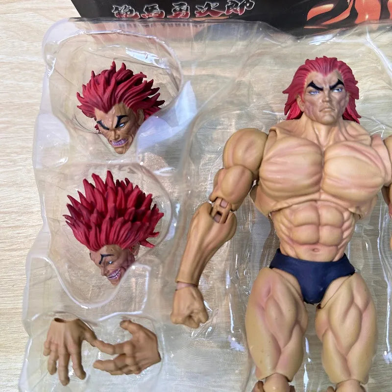 17cm Ko St Storm Toys Baki Hanma Action Figure Fighting Anime BAKl Kibk Son Of Ogre Figurine Collectible Model Dolls Toy Gifts