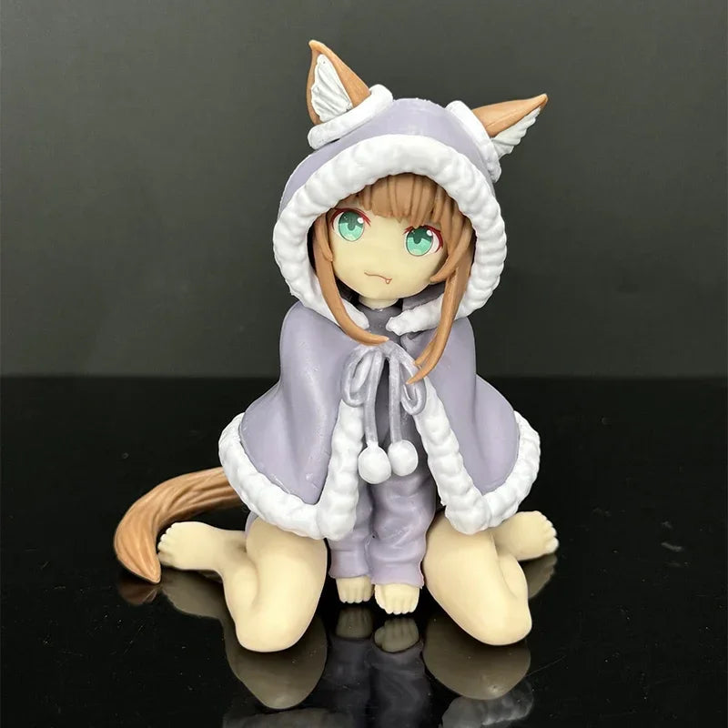 10cm Yotsuba Anime Cute Nakano Nino Figurine The Quintessential Quintuplets Figure Cat Nakano Miku Figure PVC Collection Toys