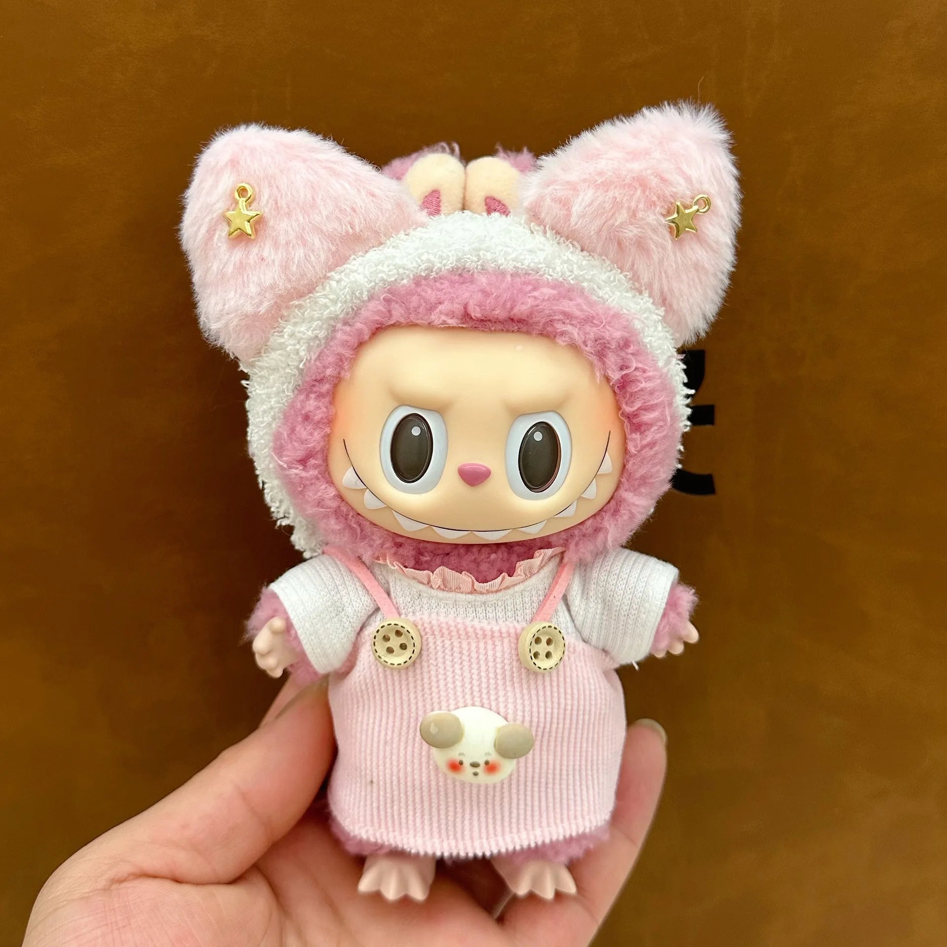 Labubu Baby Clothes 17cm Labubu Cloth Clothes Blind Box No Doll Skirt Set Cute Dress Changing Toys Cross border Wholesale