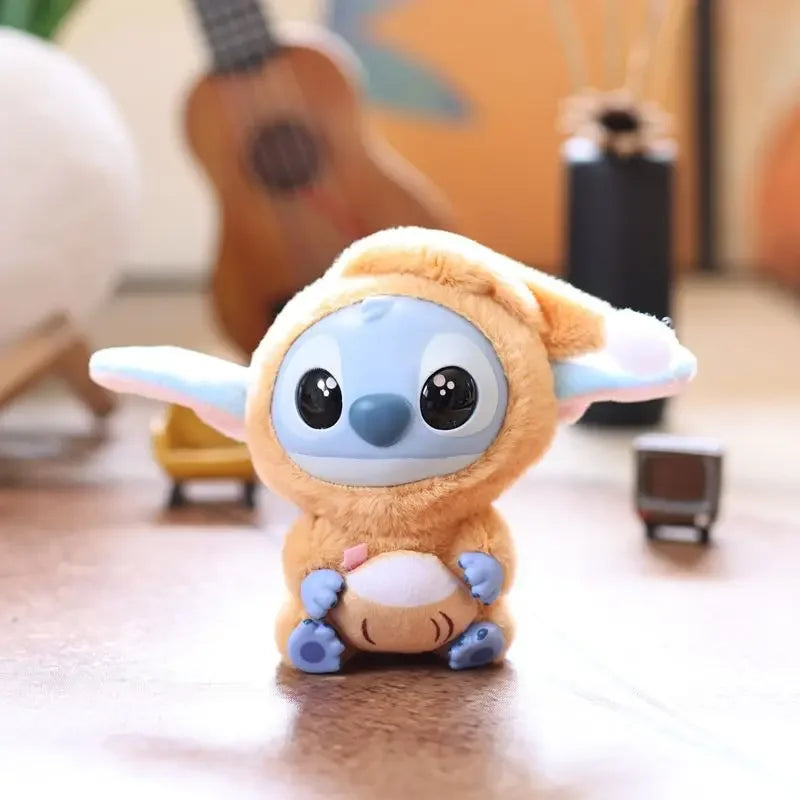 Stitch Stuffed Toys Keychain School Bag Pendant Decorated Plush Doll Children Graduation Season Commemorative Gifts