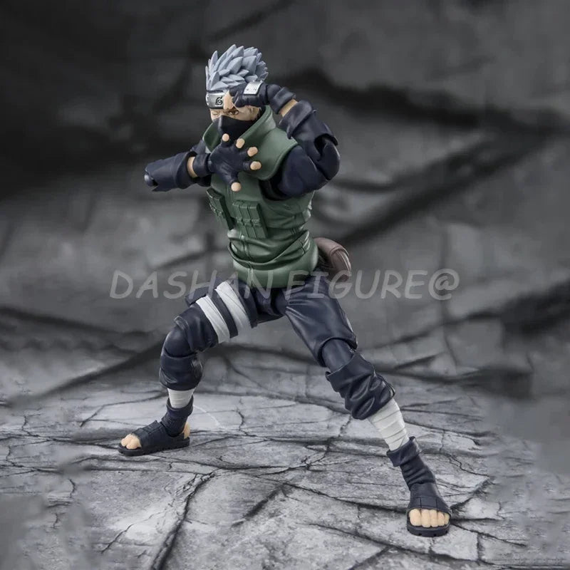 Shf Naruto Hatake Kakashi Action Figure PVC Collection Anime Naruto Shippuden Namikaze Minato Figurine Movable Model Toys Gifts