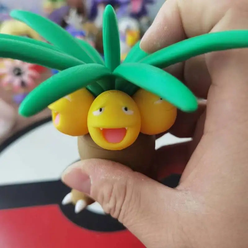 Anime Figures Exeggutor Proportion World 1:20 Diy 3D Printing Kawaii Cartoon Character Desktop Model Children Holiday Toy Gift
