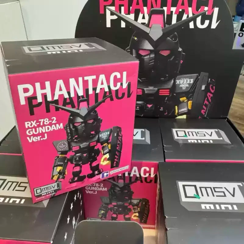 Jay Chou Phantaci Lm Series Figures Gundam Qmsv Movie Peripheral Robit Rx-78-2 Trendy Toy Desktop Model Cool Boy Birthday Gift