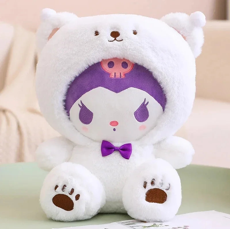 Sanrio Plushie Hello Kitty Plush Toy Sponge Bob Plush Stuffed Cute Cartoon Doll Pillow Anime Home Deco Birthday Christmas Gift