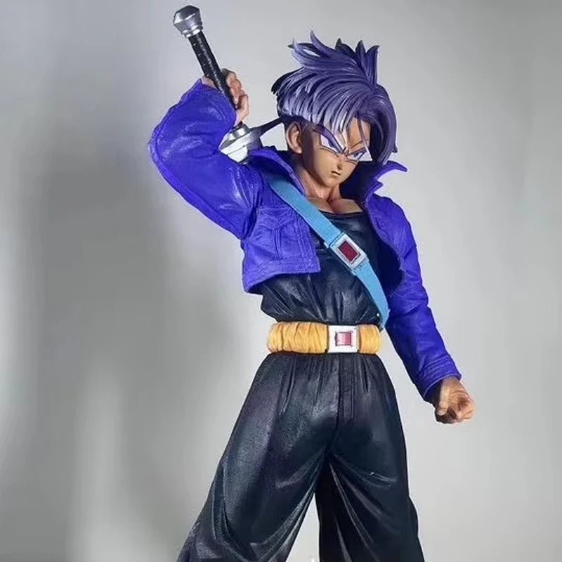 Anime Dragon Ball 44cm Cute Torankusu Super Saiyan Gk Action Figure Model Doll Decoration Toys Present Birthday For Children