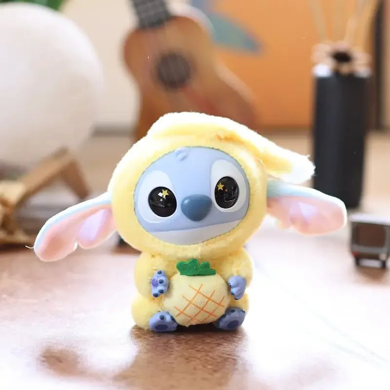 Stitch Stuffed Toys Keychain School Bag Pendant Decorated Plush Doll Children Graduation Season Commemorative Gifts