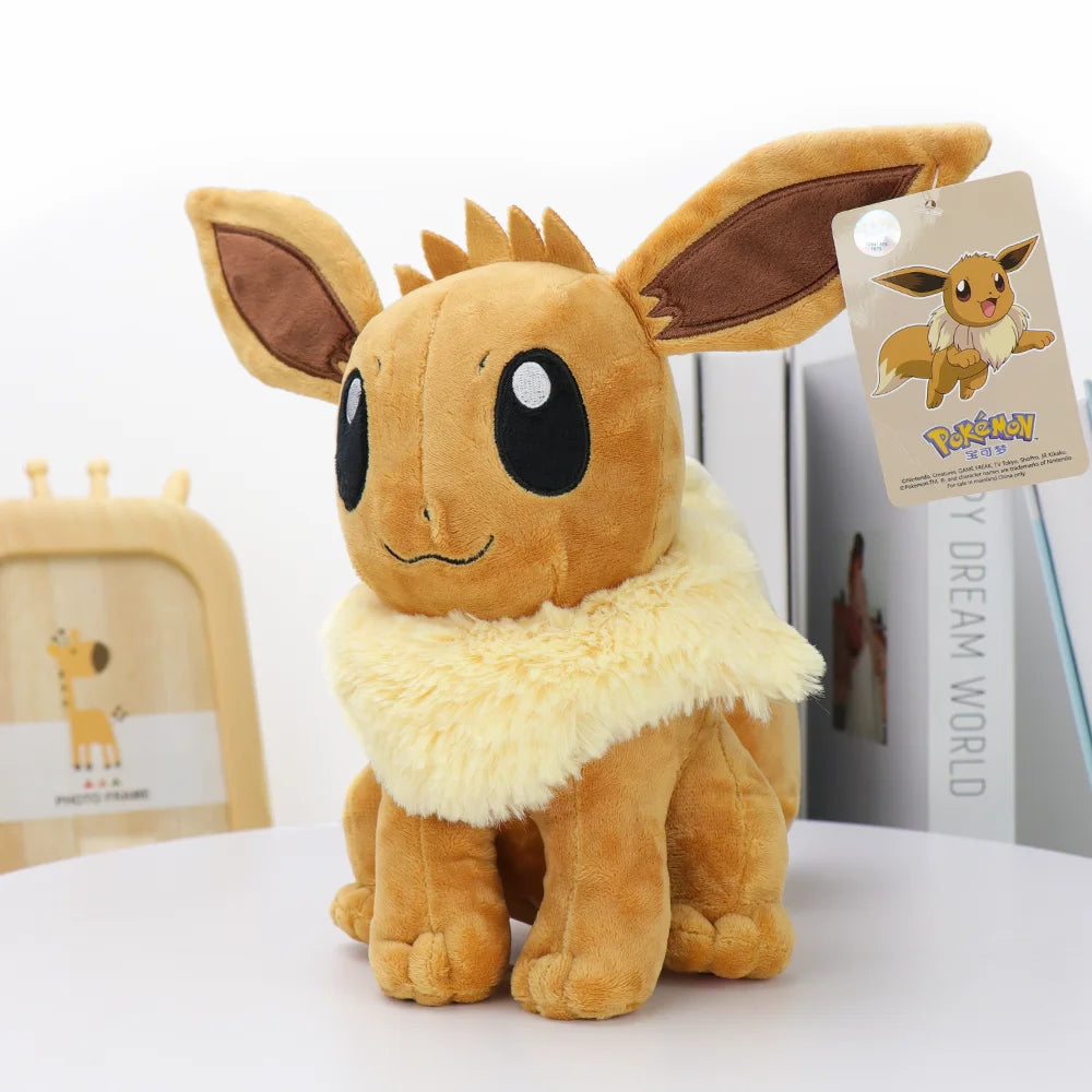 POKEMON Big Size Eevee Umbreon Sylveon Leafeon Espeon Glaceon Plush Toy Anime Stuff Doll Collection Kawaii Gift for Kid