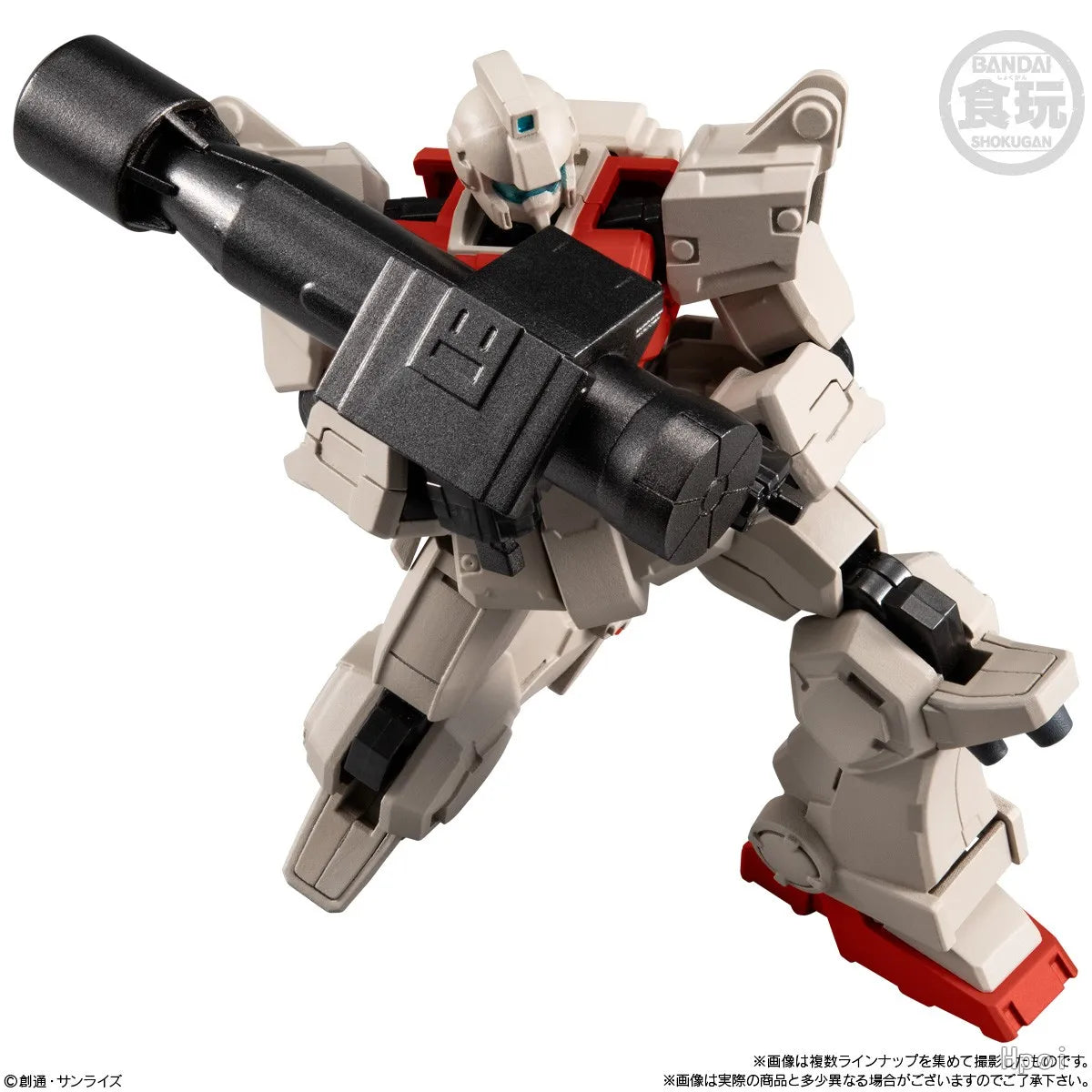Bandai Original Candy Toy MOBILE SUIT GUNDAM: THE 08th MS TEAM Anime Figure Gundam Ground Type/B-3 GOUF CUSTOM/GM Ground Type