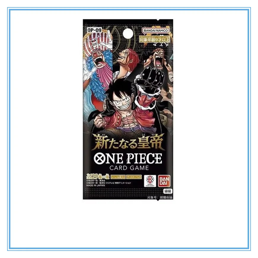 Newest Bandai Original Anime Booster Box One Piece OP09 OP10 OP11 EB02 Awakening of The New Era Tcg Collection Card Toy Gift