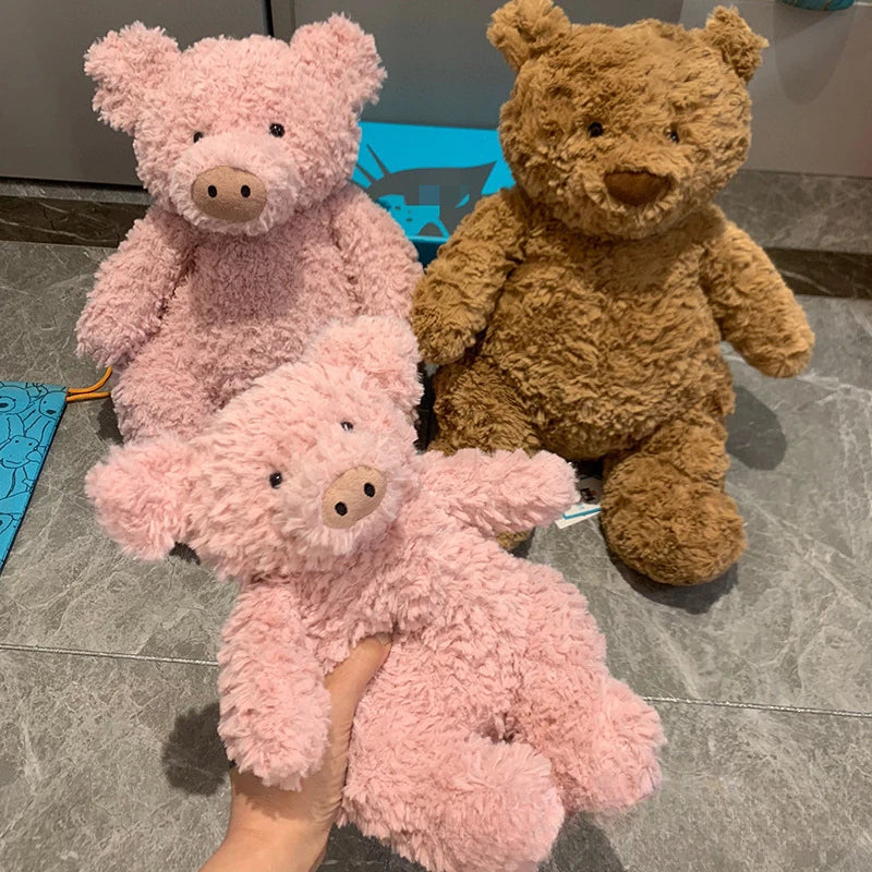 Jellycat with tags Barnabs Pig Pink Piglet Doll Soothing Companion Toy Cute Plush Valentine's Birthday Gift stuffed animals