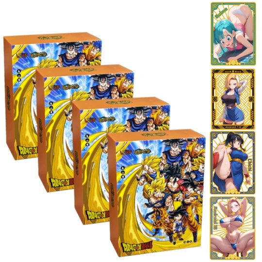 LuoKa Dragon Ball Card Fighting Rare Limited Edition Anime Slab Cards Dragon Ball Exchange Card Collection Toys Booster Box