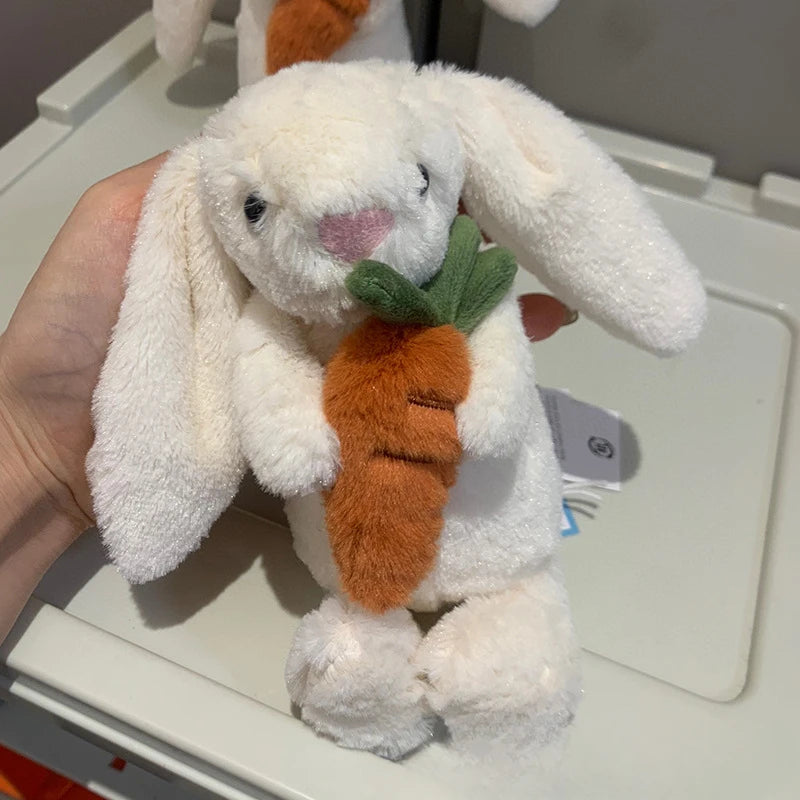 Jellycat with tags Hugs Radish Rabbit Cute Plush Children's Soothing Doll Valentine's Day Friend Holiday Gift Stuffed Animal