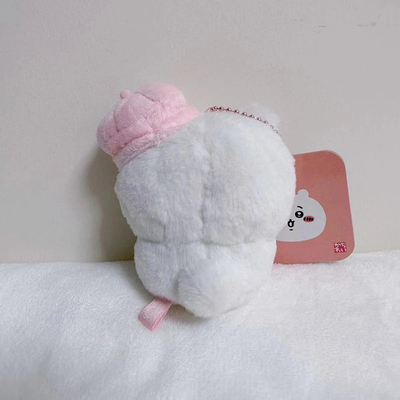 Chiikawa Beret Series Creative Pendant Cartoon Fashion Fluffy Anime Mini Accessories Girls and Child Decoration Gift