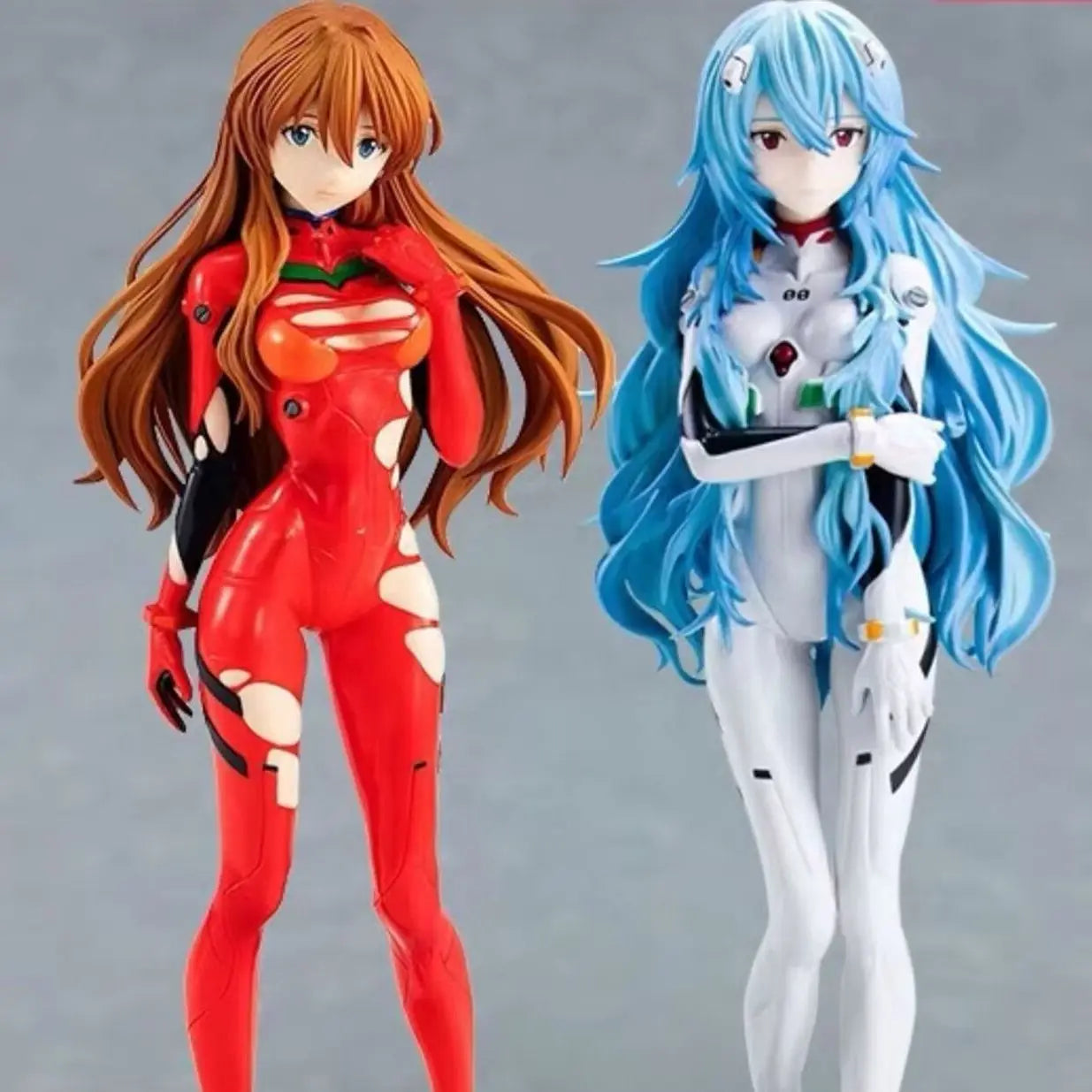 Genesis Evangelion Figure EVA Ayanami Rei Asuka Two-Dimensional Model Chassis Desktop Ornament Gift Doll Toy