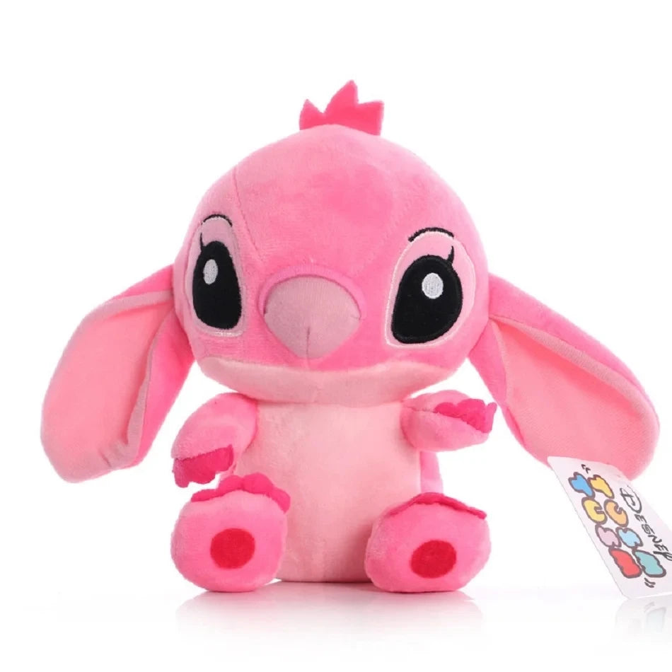 20cm Stitch Stuffed Plush Models Cartoon Stuffed Plush Dolls Anime Plush Baby Toys Kawaii Kids Birthday Gift