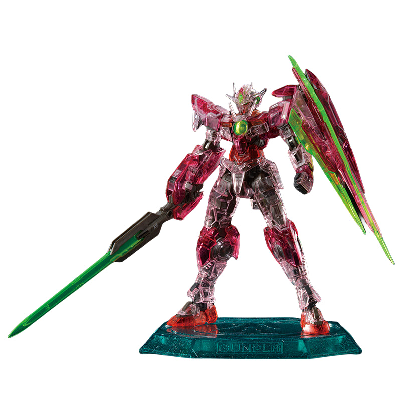 Spot Direct Bandai Original Anime Collectible GUNDAM Model THE GUNDAM BASE LIMITED 00QANT FULL SABER Action Figure Toys For Kids