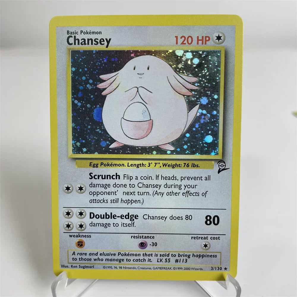 Holographic PKM Collection Cards PTCG Proxy Card Blue Core Paper Card Kids PKM Vaporeon/SnorlaxDragonite/Blastoise