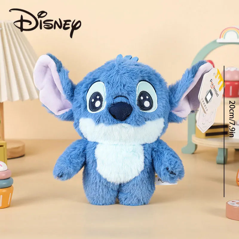Disney Stitch Plush Toy Anime Doll keyring Cartoon & Cute Children's Toys Backpack Pendant valentines Gift