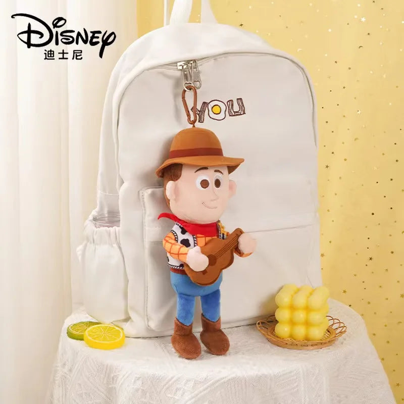 Disney Buzz Lightyear Plush Toys Fantasy Toy Story Pendant Bag Accessories Keychain Bag Car Pendant Valentine's Day Gift