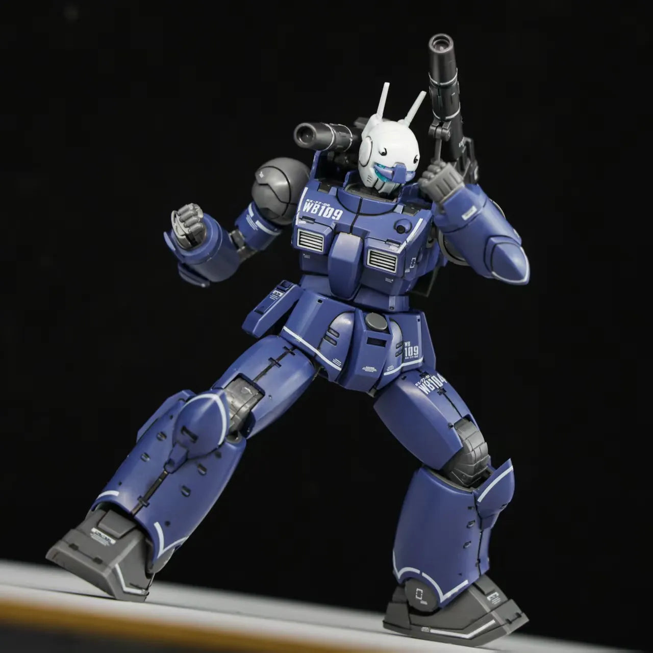 NEW HG 1/144 GAOKE RX-77-02 GTO Guncannon White Color Assembly Model Kit Action Figures Plastic Model Kits Toy Custom Gift