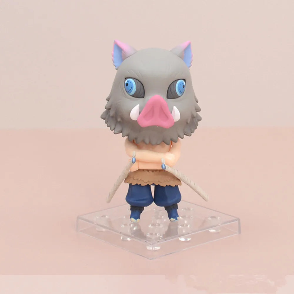 Demon Slayer Anime Action Figures - Inosuke #1361 Zenitsu #1334 PVC Toys Collectible Giyuu Kimetsu No Yaiba