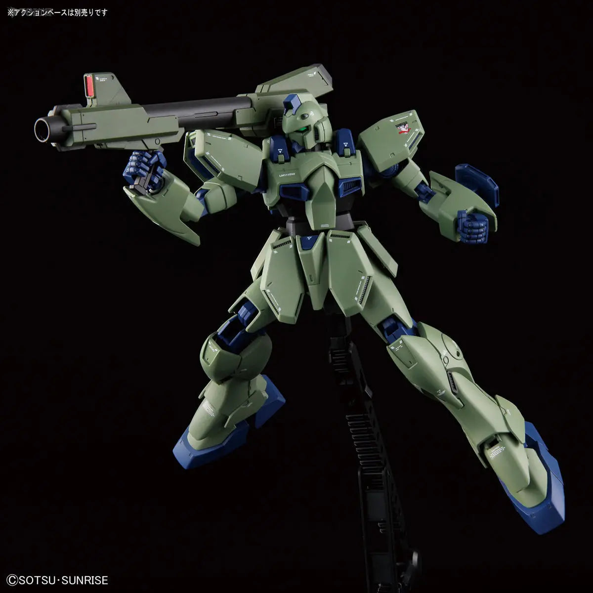 Bandai Original MODEL KIT GUNDAM RE 1/100 ALL  JAGD DOGA  ZAKU Anime Action Figure Assembly Model Toys  Model Gifts for Boys