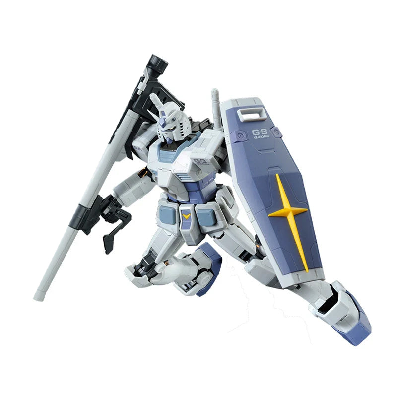 Model BANDAI RG 1/144 RX-78-3 G-3 Gundam Assembly Action Figure Anime Figurine Collections Toys Gifts for Kids
