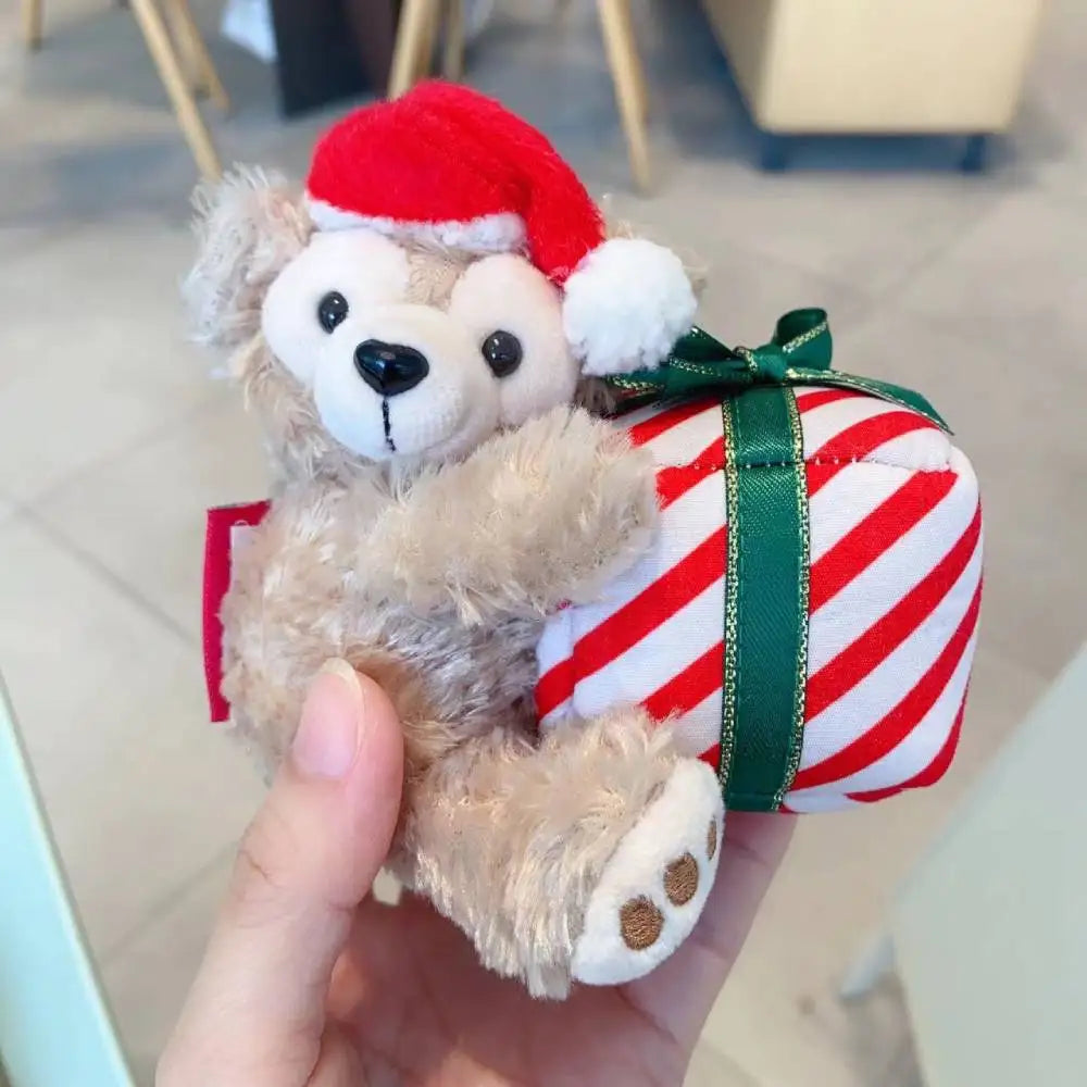Disney Stellalou Duff Anime Figure Plush Keychain and Bag Pandent Stuffed Animals Rabbit and Bear Peluche Bag Decorations