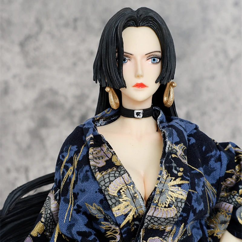 46cm Anime One Piece Boa Hancock Kimono Ver. GK PVC Action Figure Statue Collection Model Toys Sexy Girls Doll Gifts