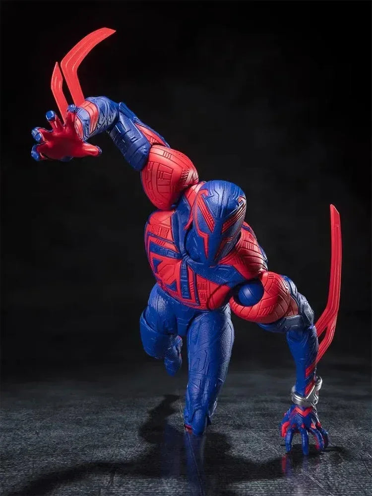 17CM Spider-Man 2099 Shf S.H.Figuarts CT Spider-Man Across The Spider-Verse Part One Action Figures Statue Figurine Gifts Toys