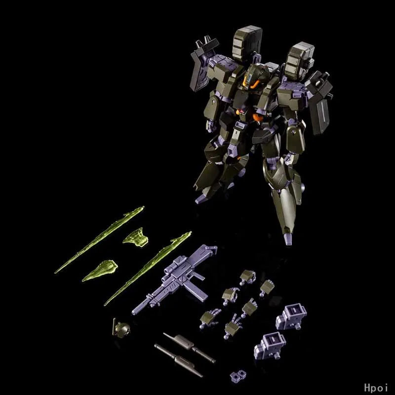 Bandai Original MODEL KIT GUNDAM HG REBEN-WOLF Anime Action Figure Assembly Model Toys  Model Gifts for Boys Foam Box Packing