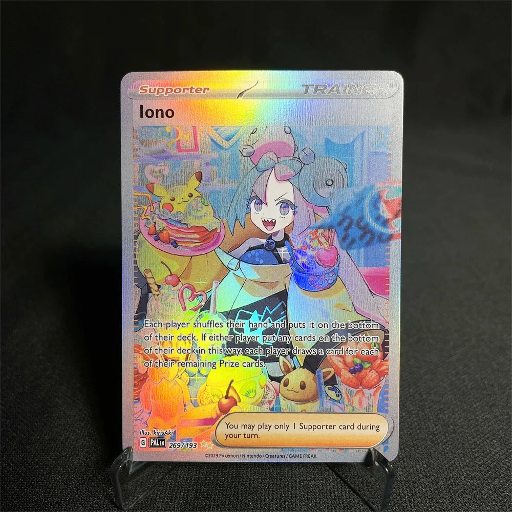 Pokemon Cards Foil Flash Card Sword-shield Series Pikachu Entei Flannery Leafeon Chien-pao Glaceon Collection Cards Proxy Card