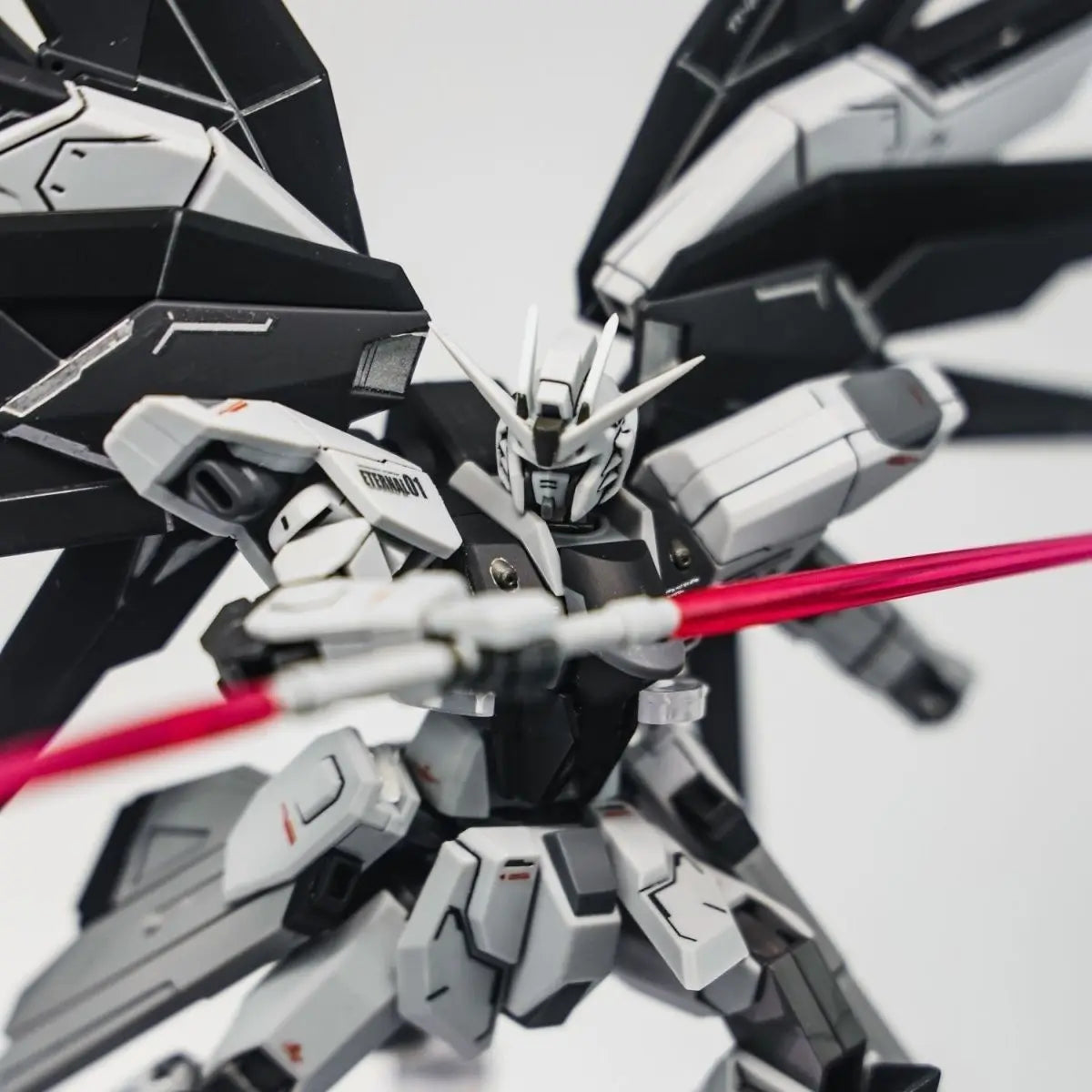 JMS HG 1/144 ZGMF-X10A Freedom Assembled Model Kit Blue Cherry Unstarted Colors Fixed Version Collectible Model Ornament Gift