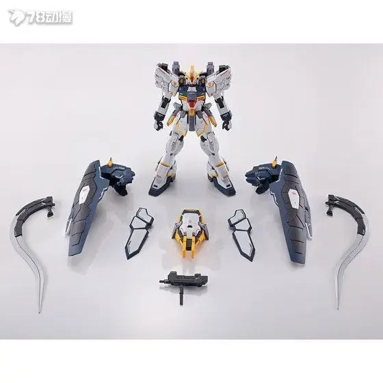 Bandai Original MODEL KIT GUNDAM MG  Gundam Sandrock Custom  1/100 Anime Action Figure Assembly Model Toys  Model Gifts For boys