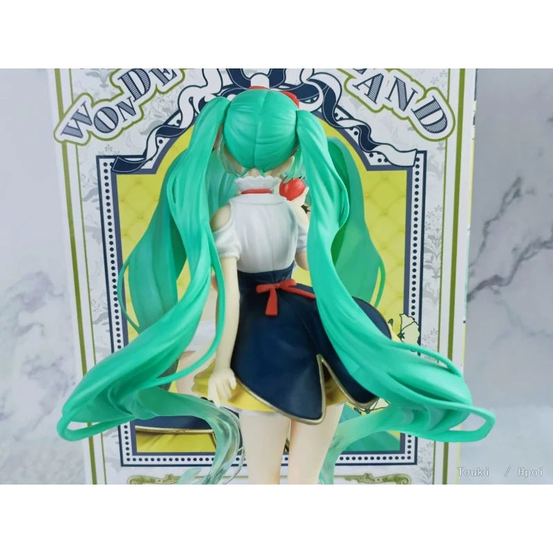 [In Stock] Genuine Taito Hatsune Miku Anime Toy Fairy Tale Wonderland Series Cute Miku Figurine Model Ornament Toy Gift