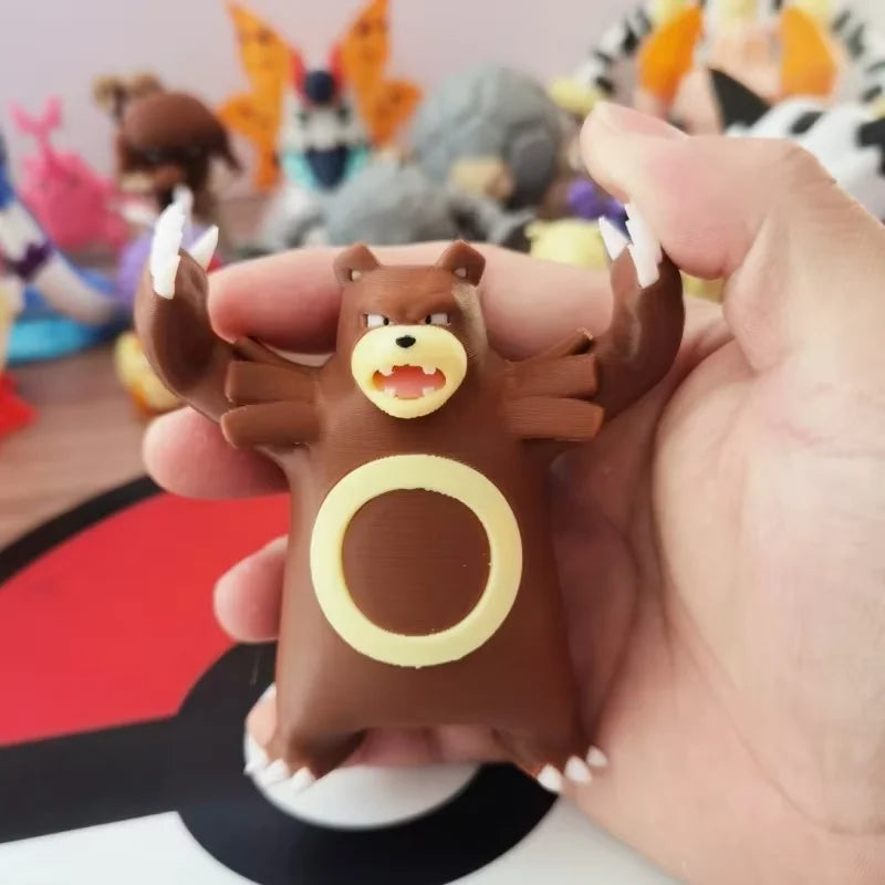 Pokemon Collect Multiple Figures Proportion World 1:20 Diy 3d Printing Kawaii Cartoon Character Model Kid Xmas Gifts Toy