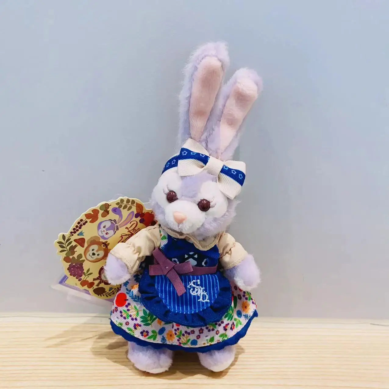 Disney Stellalou Duff Anime Figure Plush Keychain and Bag Pandent Stuffed Animals Rabbit and Bear Peluche Bag Decorations