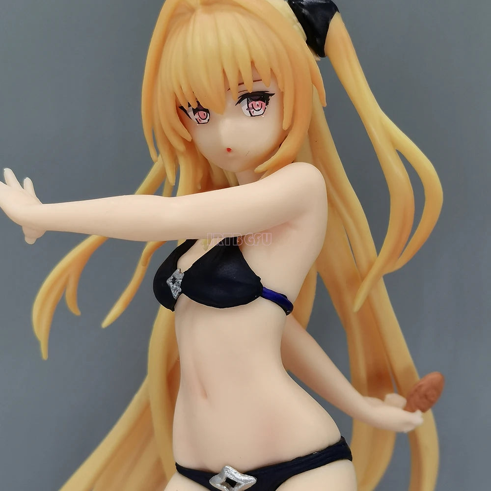 18cm POP UP PARADE To Love-Ru Darkness Golden Darkness Girl Toys Anime Figures PVC Action Figure Toy Game Collectible Model Doll