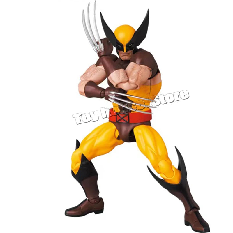 In-Stock Ct Toys Wolverine Mafex 138 Figure Brown Comic X-Men Action Figure Shf Anime Figurine Ko Model Kid Toy Christmas Gift