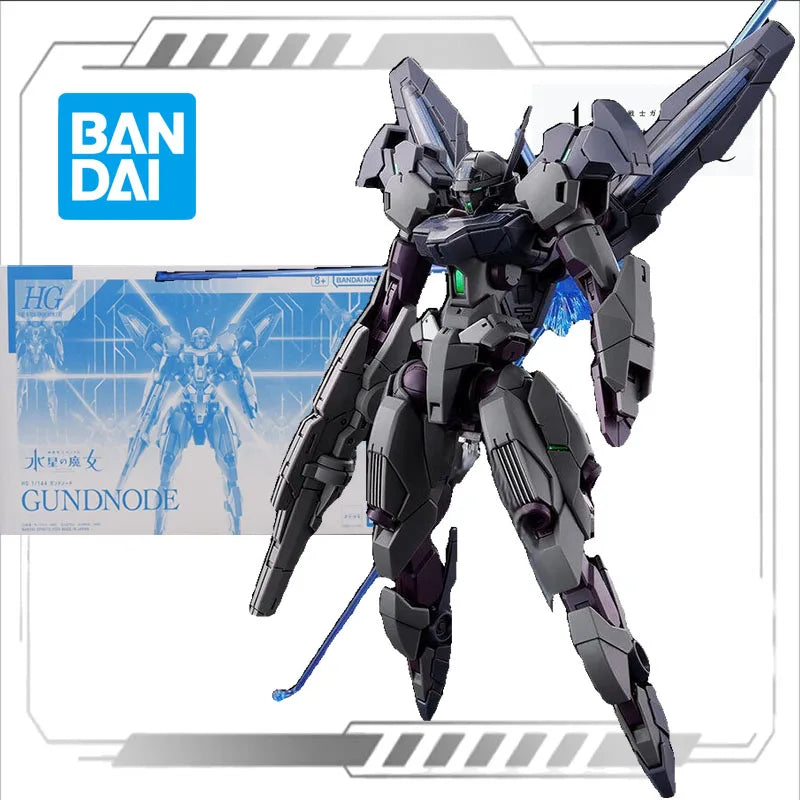 Bandai Original MODEL KIT GUNDAM HG PB 1/144  AERIAL LFRITH HEINGRA Anime Action Figure Assembly Model Toys Gifts for Boys