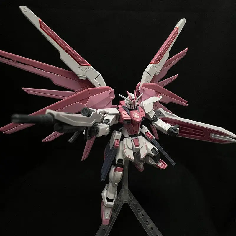 JMS HG 1/144 ZGMF-X10A Freedom Assembled Model Kit Blue Cherry Unstarted Colors Fixed Version Collectible Model Ornament Gift