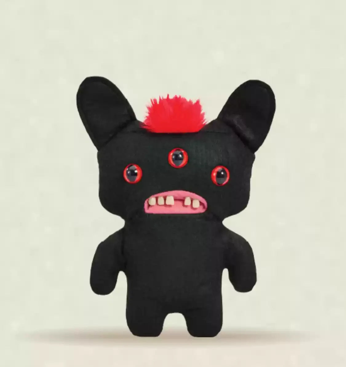British Original Genuine Fuggler Limited Rare Funk Tooth Baby Tooth Monster Plush Toy Ugly Funny Doll Creative Friend Gifts