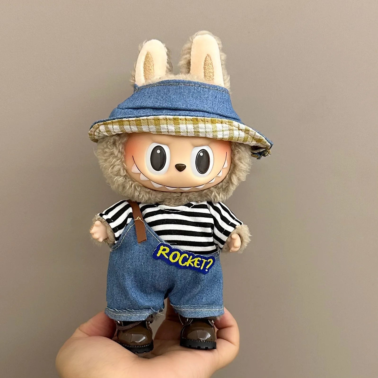 Labubu Baby Clothes 17cm Labubu Cloth Clothes Blind Box No Doll Skirt Set Cute Dress Changing Toys Cross border Wholesale