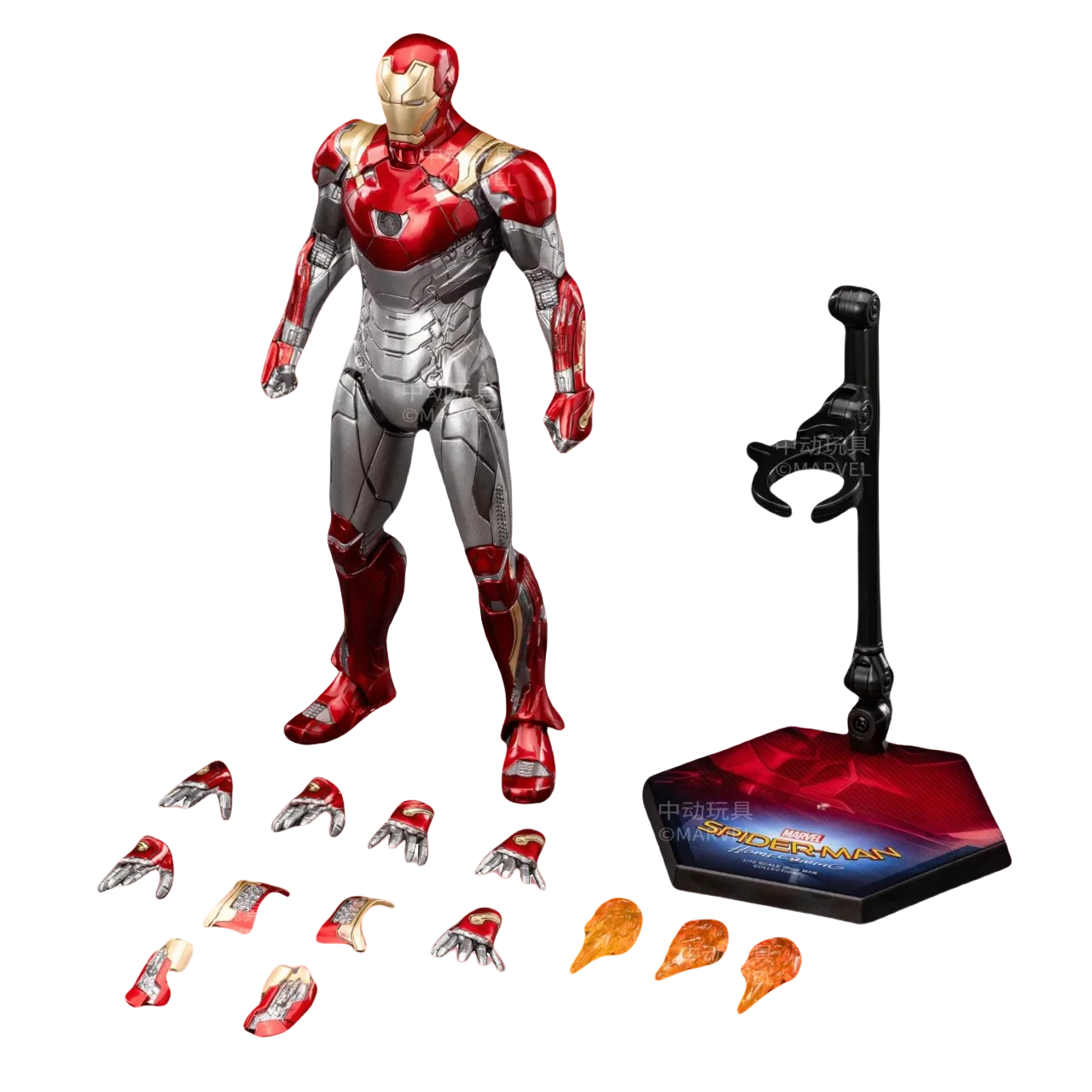 ZD Toys Iron Man Action Figure Mark 35 Red Snapper Iron Man MK 24 MK 22 MK 47 Tony Stark Ironman Figure Action Collect Toy Gift